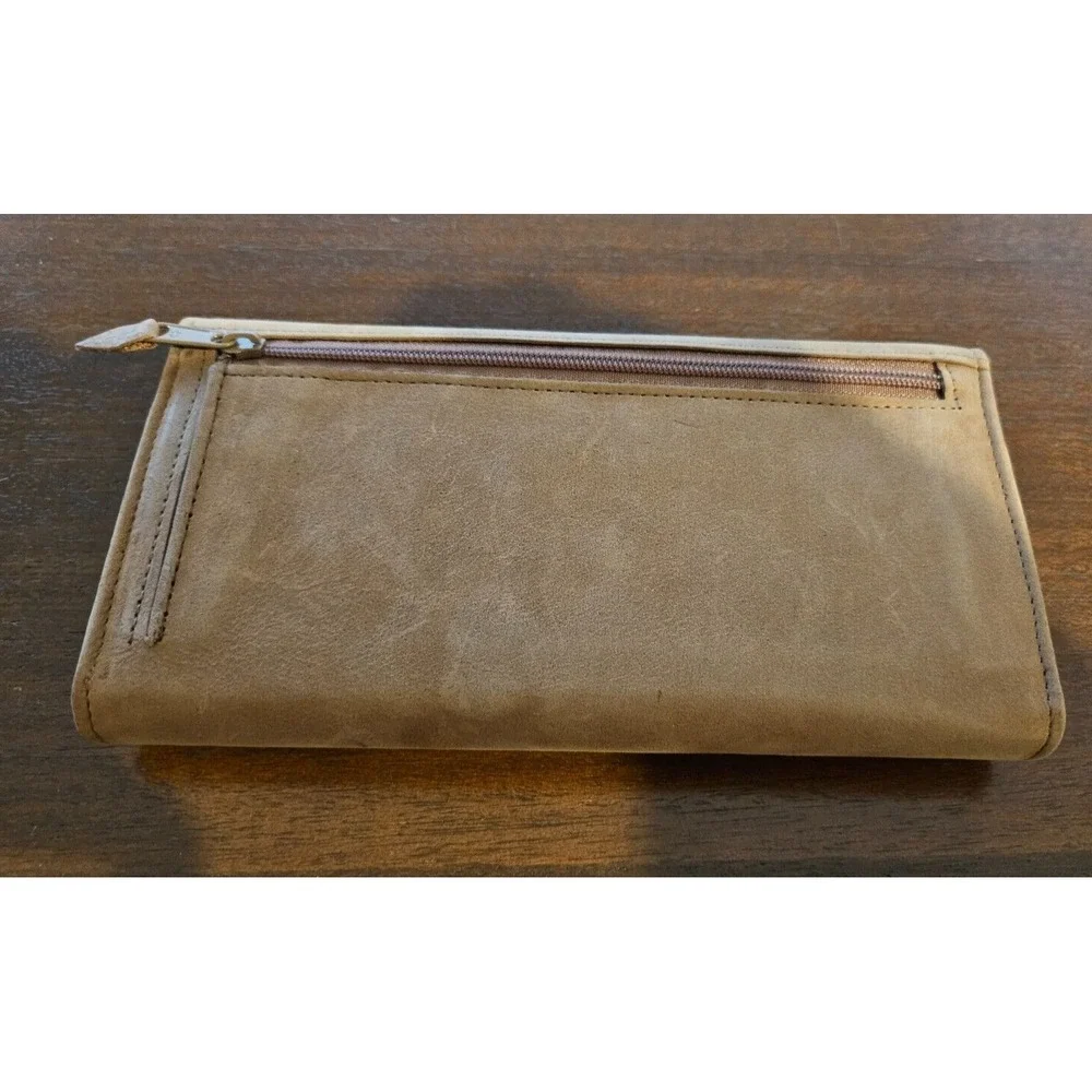 NFL Licensed Pacers Embossed Leather‎ Wallet & Checkbook Holder NEW